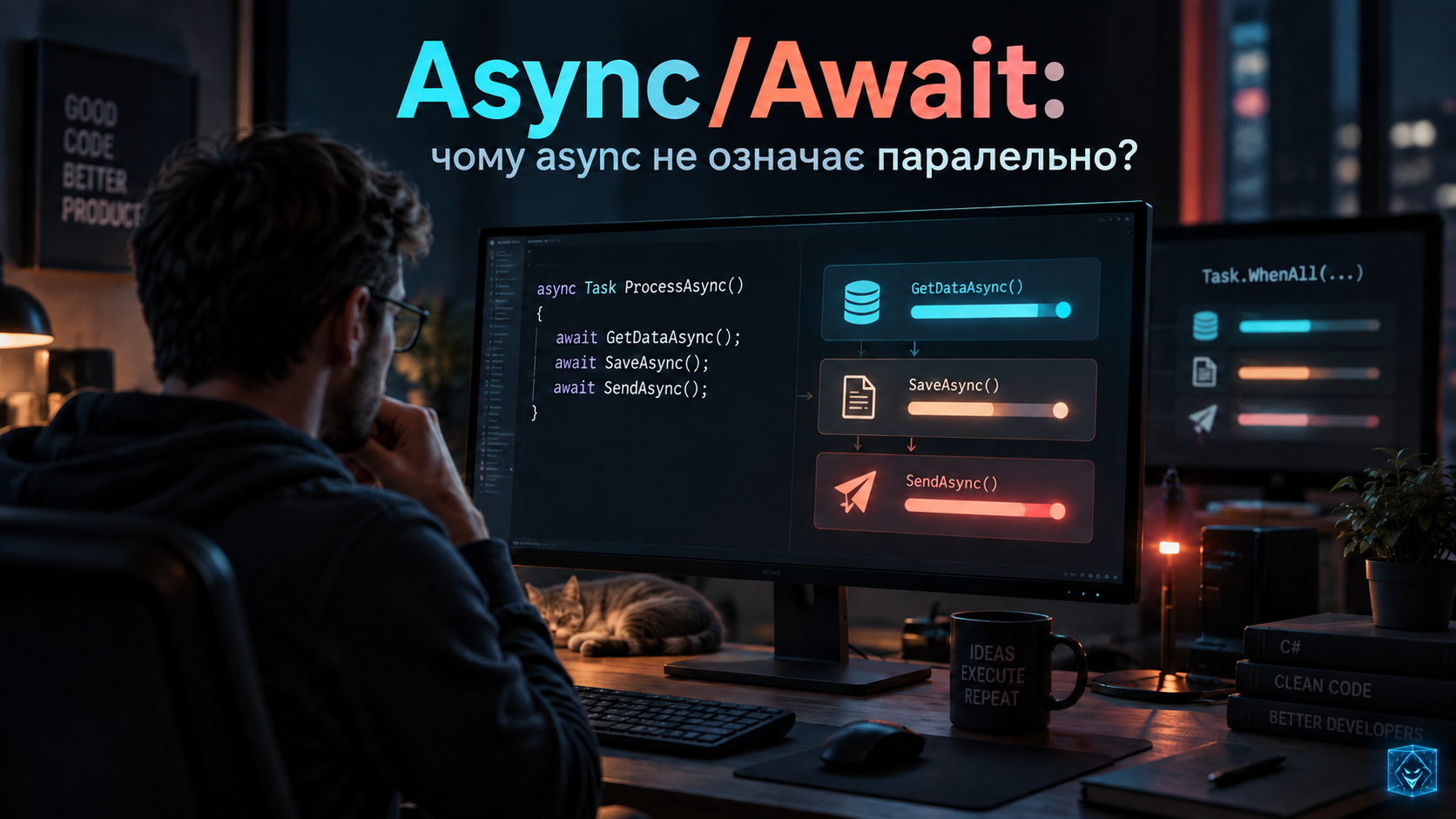Обкладинка статті 003: Async/Await
