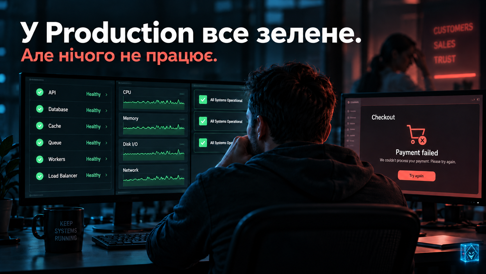 Обкладинка статті 004: Health Checks у Production