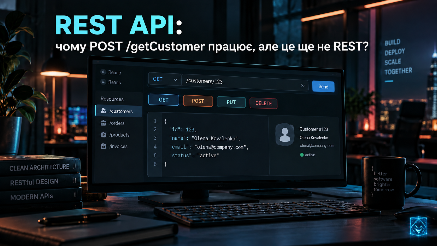 Обкладинка статті 009: REST API