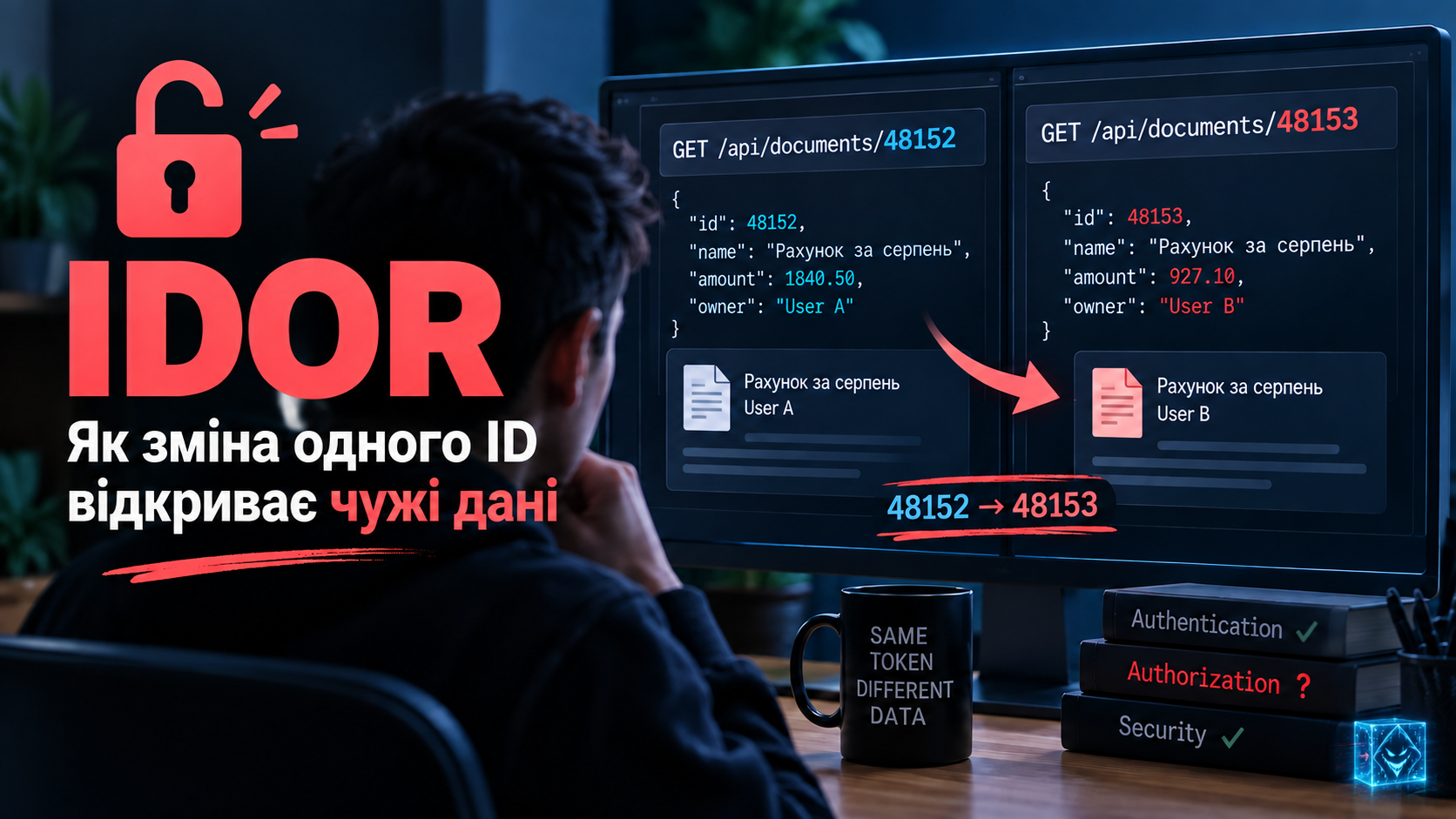 Обкладинка статті 020: IDOR