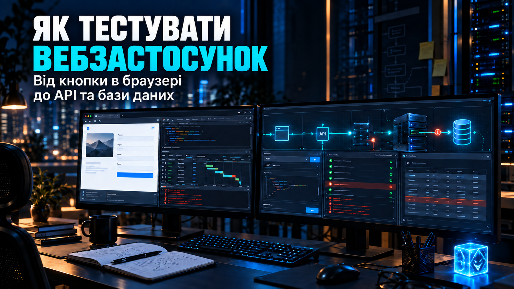 Обкладинка статті 022: Тестування вебзастосунку