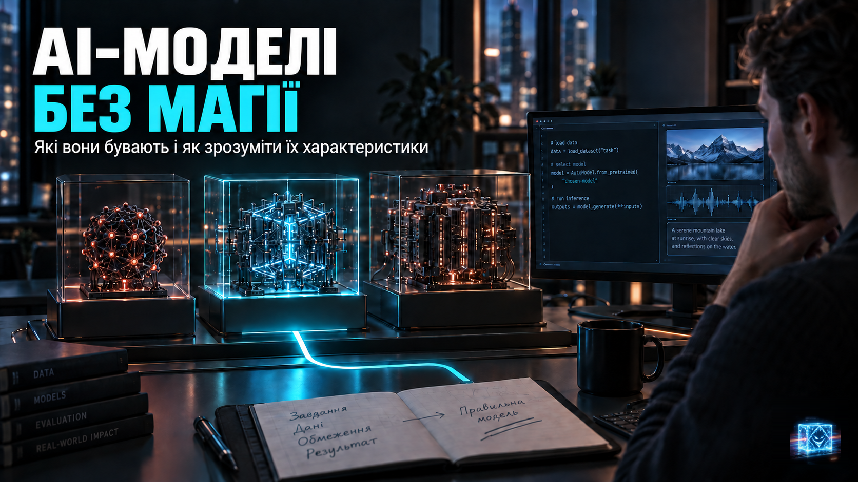 Обкладинка статті 023: AI-моделі без магії