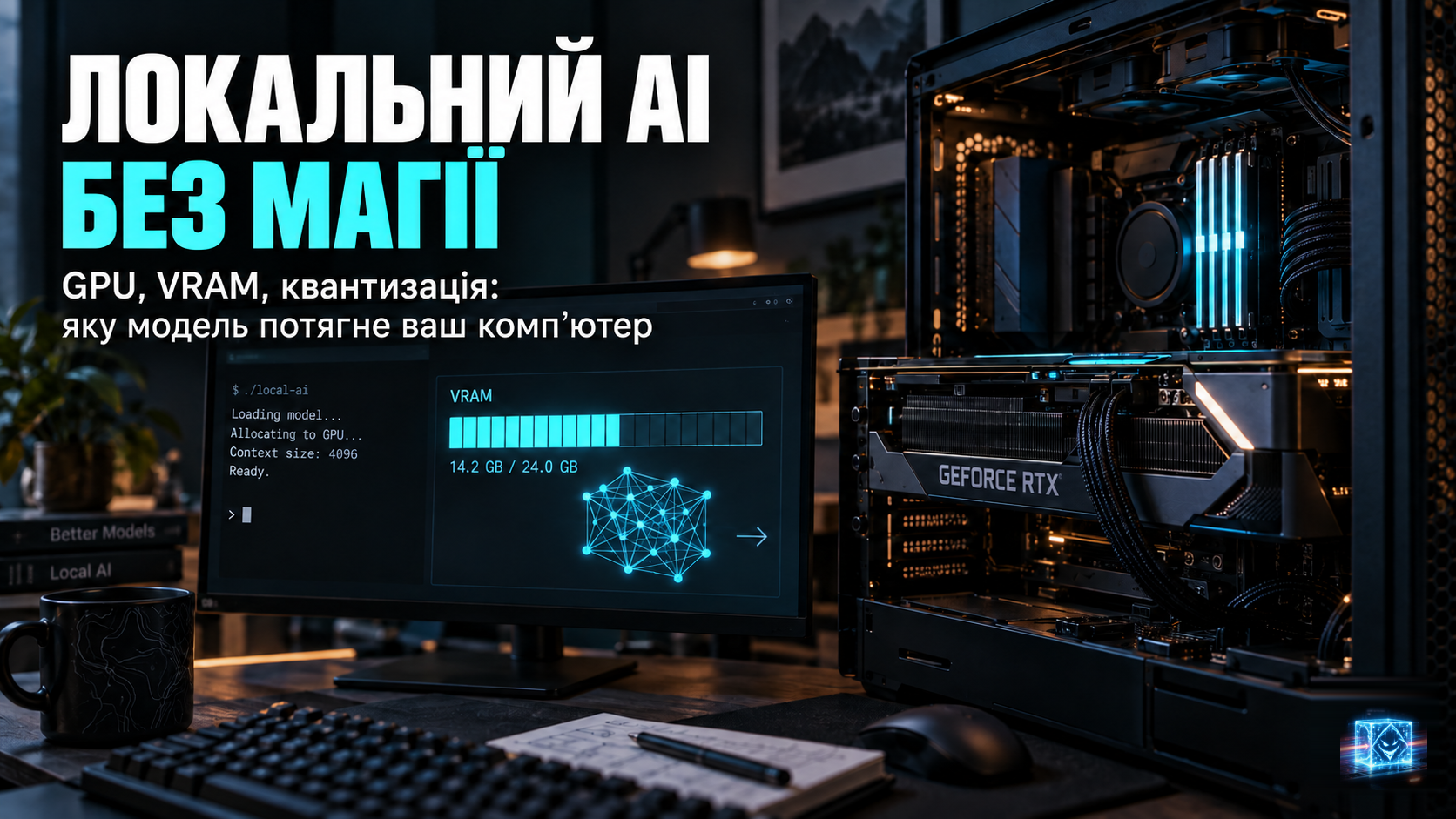 Обкладинка статті 024: Локальний AI без магії